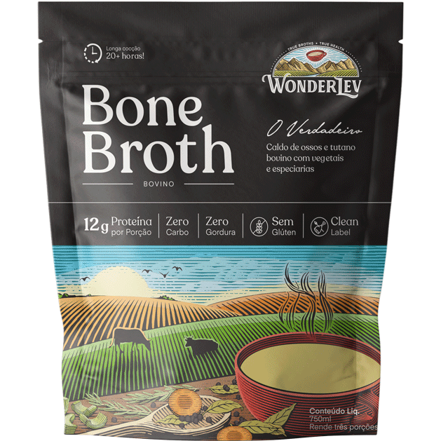 Caldo de Osso Bovino WonderLev